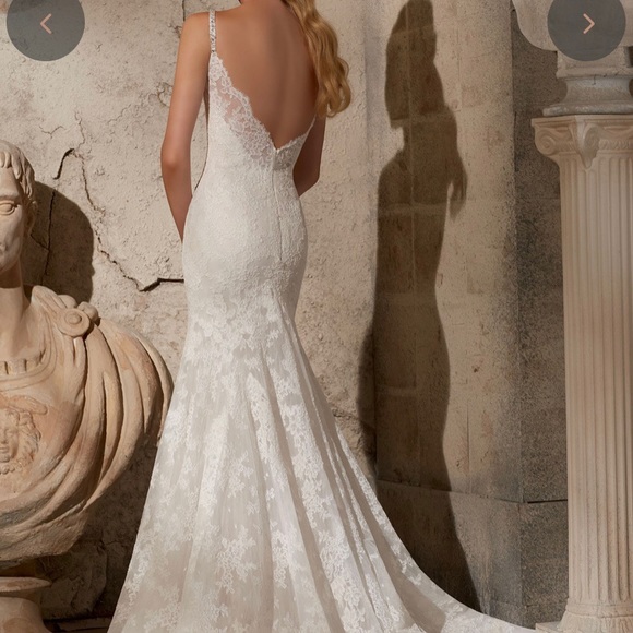 Mori Lee Wedding Dress. Used once. - Picture 2 of 8